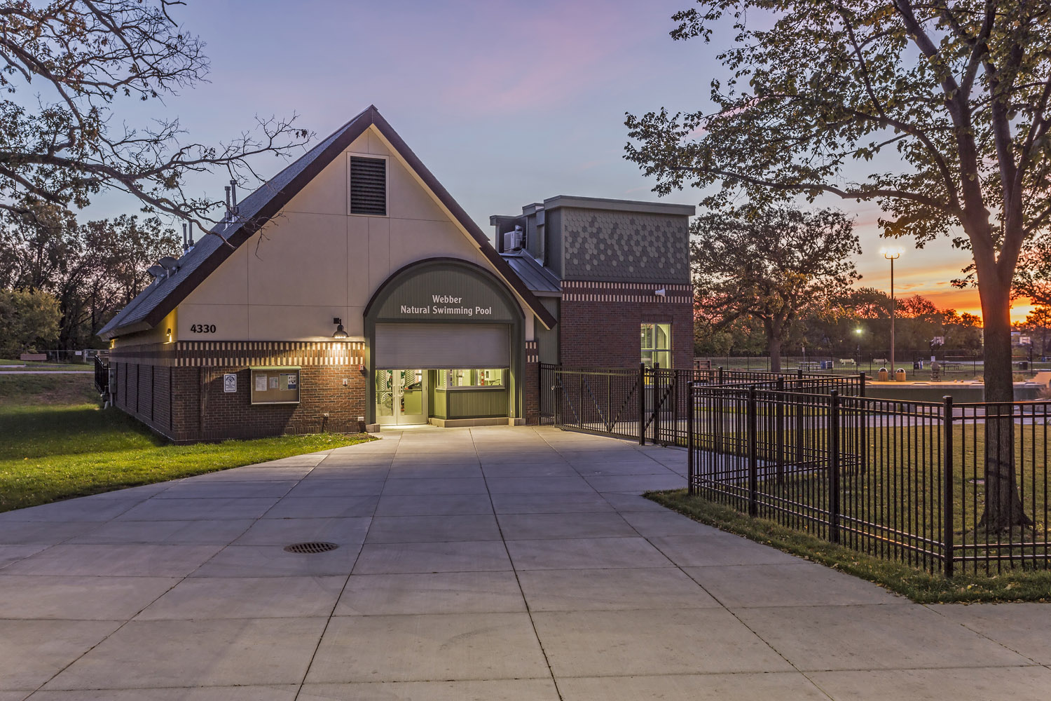 Webber Park Pool Building